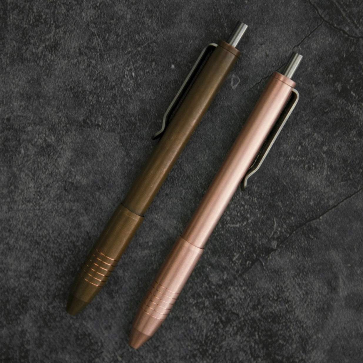 Brass & Copper Click EDC Pen - Big Idea Design LLC - INTL