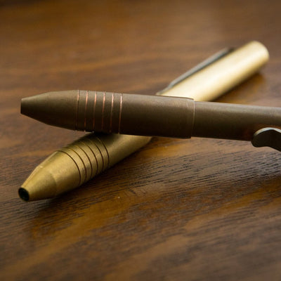 Brass & Copper Pocket Pro Pen - Big Idea Design LLC - INTL
