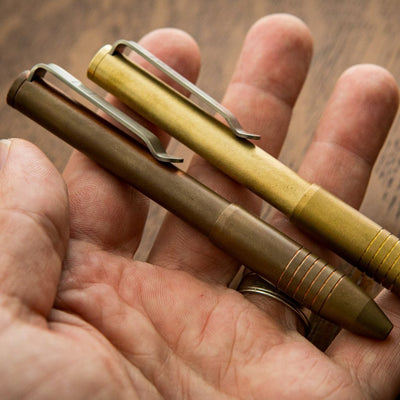 Brass & Copper Pocket Pro Pen - Big Idea Design LLC - INTL