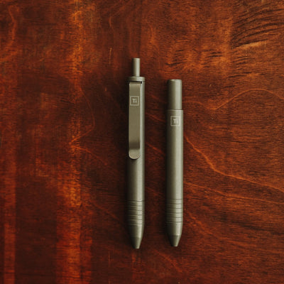 BIG IDEA DESIGN Copper Click EDC Pen Copper - Red Tone