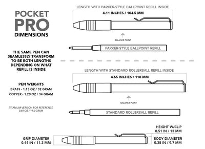 Pirate Pocket Pro Pen - Big Idea Design LLC - INTL