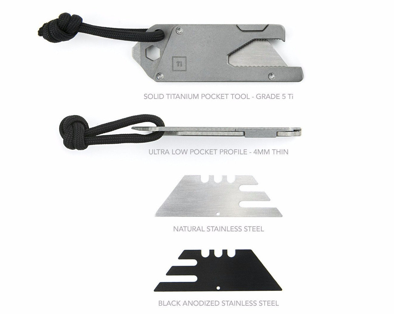 Titanium Pocket Tool - Big Idea Design LLC - INTL